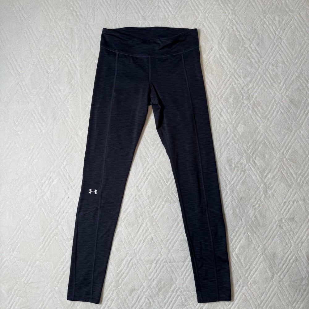 Athleisure Running Under Armour ColdGear Gray Thermal Compression Leggings S